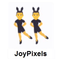 Men with Bunny Ears on JoyPixels