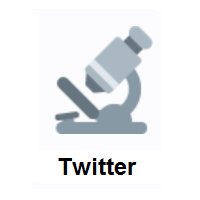 Microscope on Twitter Twemoji