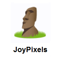 🗿 Moai on JoyPixels 6.0