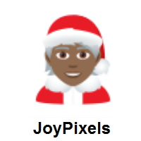 Mx Claus: Medium-Dark Skin Tone on JoyPixels