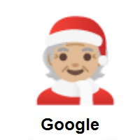 Mx Claus: Medium-Light Skin Tone on Google Android