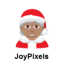 Mx Claus: Medium Skin Tone on JoyPixels