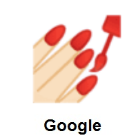 Nail Polish: Light Skin Tone on Google Android