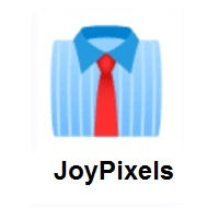 Necktie on JoyPixels