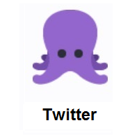 Octopus on Twitter Twemoji