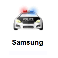 Oncoming Police Car on Samsung