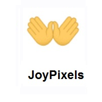 Open Hands on JoyPixels