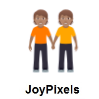 People Holding Hands: Medium Skin Tone on JoyPixels