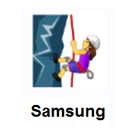 Person Climbing on Samsung