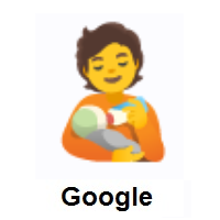 Person Feeding Baby on Google Android