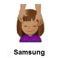 Person Getting Massage: Medium Skin Tone on Samsung