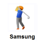 Person Golfing on Samsung