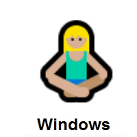 Person in Lotus Position: Medium-Light Skin Tone on Microsoft Windows