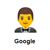 Person in Tuxedo on Google Android