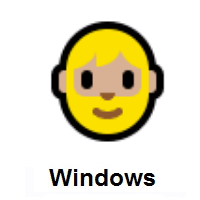 Person: Medium-Light Skin Tone, Beard on Microsoft Windows