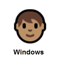 Person: Medium Skin Tone on Microsoft Windows