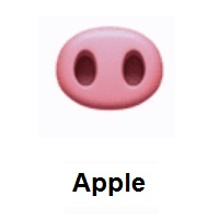 Pig Nose on Apple iOS