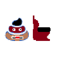 Pile of Poo and Toilet