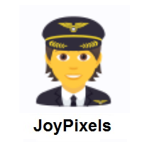 Pilot on JoyPixels