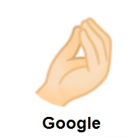 Pinched Fingers: Light Skin Tone on Google Android