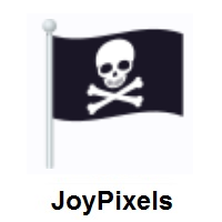 Pirate Flag on JoyPixels