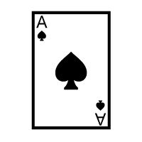 Playing Card Ace Of Spades