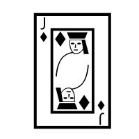 Playing Card Jack Of Diamonds