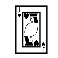 Playing Card Jack Of Hearts