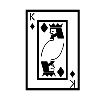 Playing Card King Of Diamonds