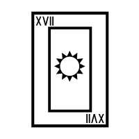 Playing Card Trump 17 (Summer)