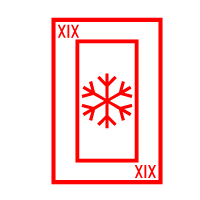 Colored Playing Card Trump 19 (Winter)