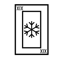 Playing Card Trump 19 (Winter)