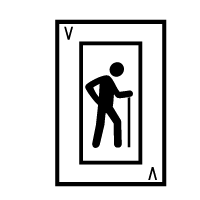 Playing Card Trump 5 (Old Age)