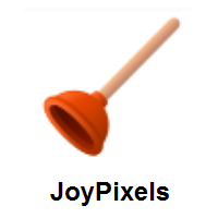 Plunger on JoyPixels