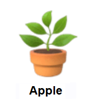 Potted Plant on Apple iOS
