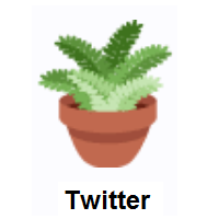 Potted Plant on Twitter Twemoji
