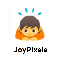 Praying Person on JoyPixels