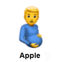 Pregnant Man on Apple iOS