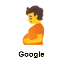 Pregnant Person on Google Android
