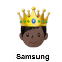Prince: Dark Skin Tone on Samsung