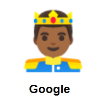 Prince: Medium-Dark Skin Tone on Google Android