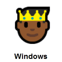 Prince: Medium-Dark Skin Tone on Microsoft Windows