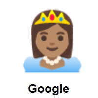 Princess: Medium Skin Tone on Google Android