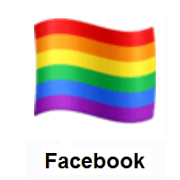 Rainbow Flag on Facebook