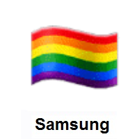 Rainbow Flag on Samsung