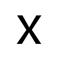 Regional Indicator Symbol Letter X