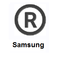 Registered on Samsung