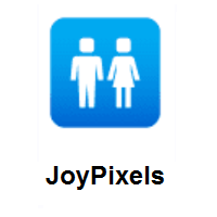 Restroom on JoyPixels