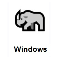 Rhinoceros on Microsoft Windows