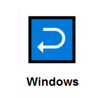 Right Arrow Curving Left on Microsoft Windows